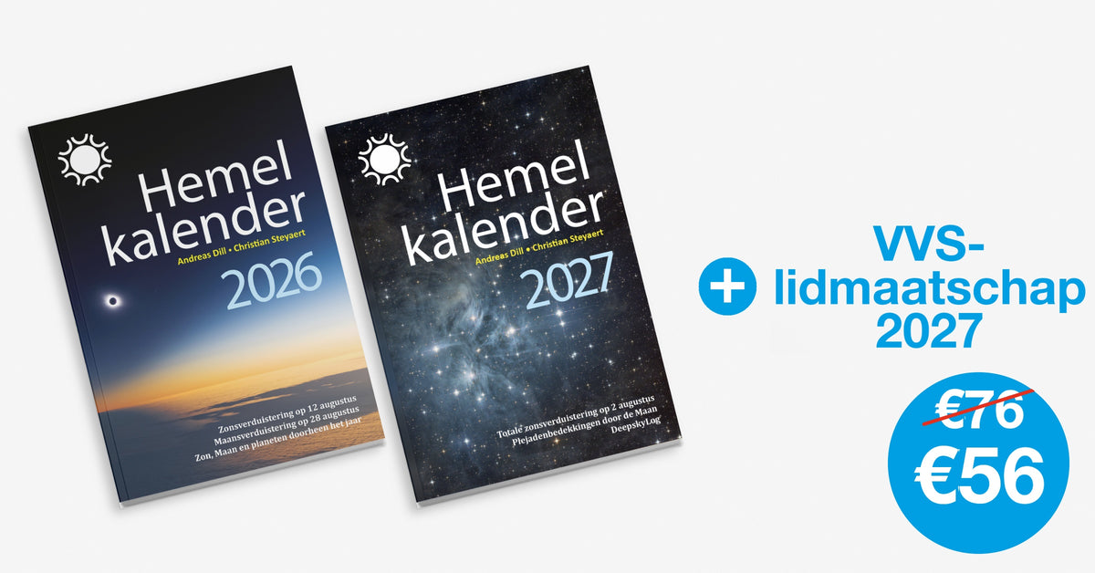 Hemelkalender 2027 + 2026 + lidmaatschap 2027